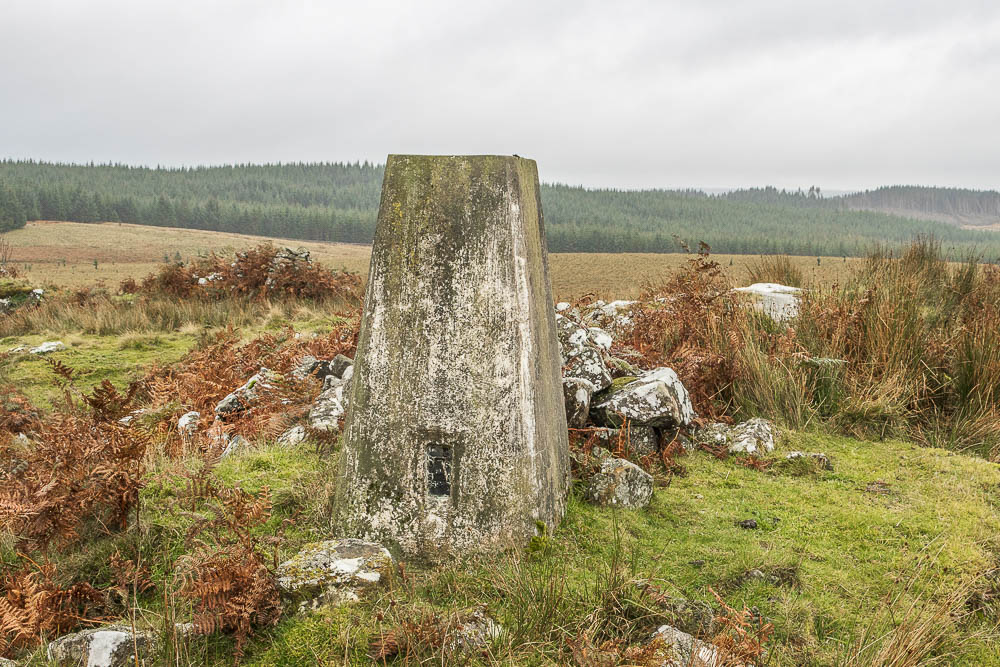 Stokoe High Crags trig Stokoe High Crags trig
